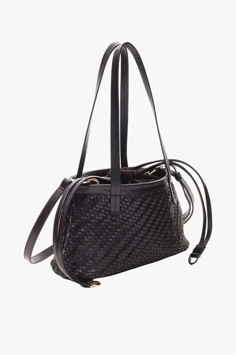 Adax Palermo handbag Carlotta Dark brown