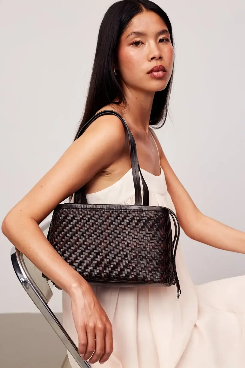 Adax Palermo handbag Carlotta Dark brown
