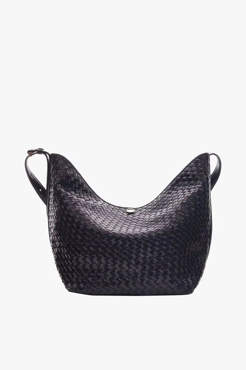 Adax Salerno Shoulder Bag Malou Dark Brown