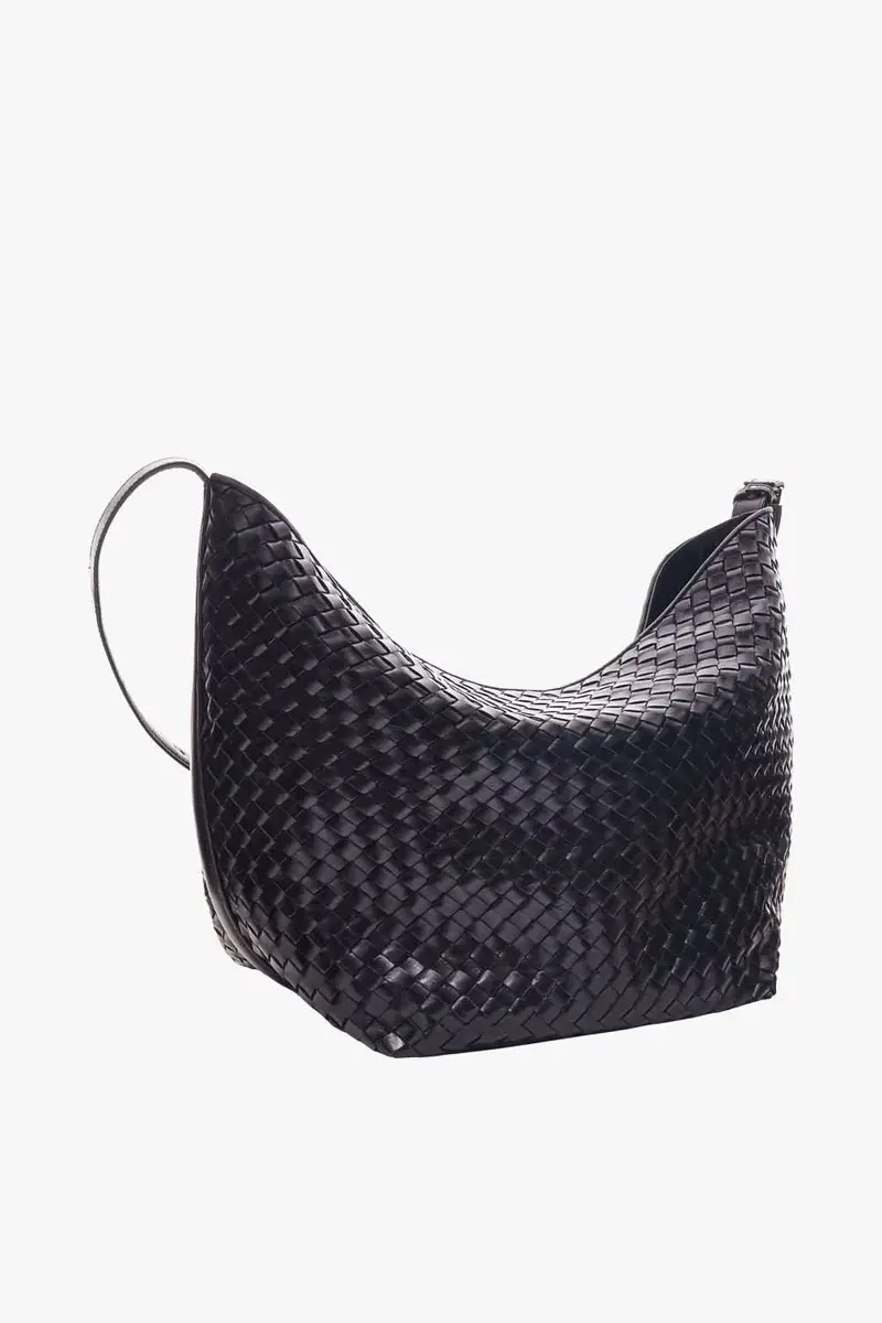 Adax Salerno Shoulder Bag Malou Dark Brown