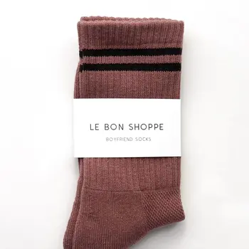 Le Bon Shoppe Boyfriend Socks Clay