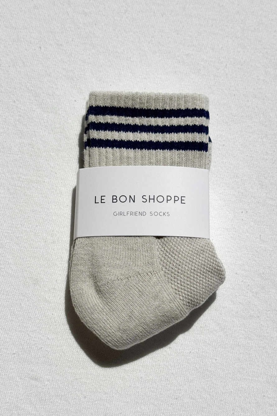 Le Bon Shoppe Girlfriend Socks Oatmeal