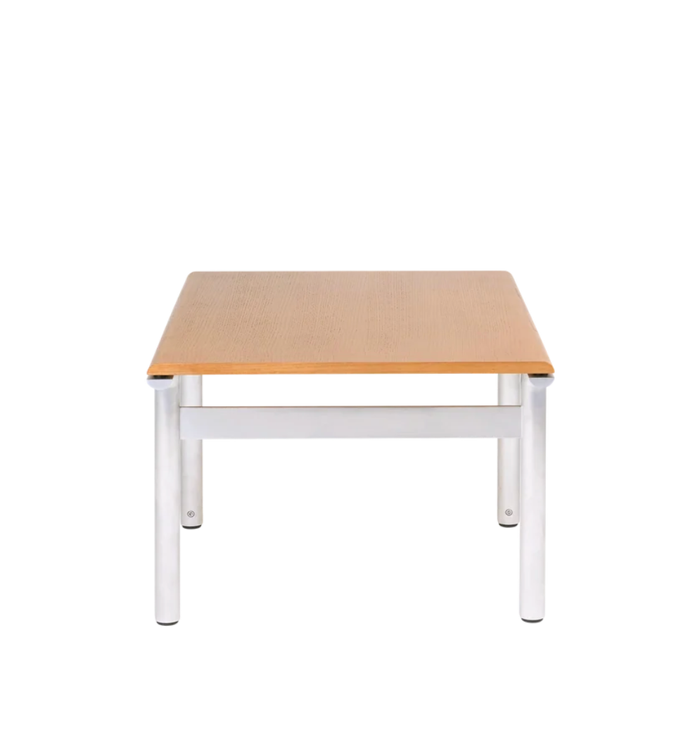 Frama Union Side Table Aluminium/Warm Brown Ash