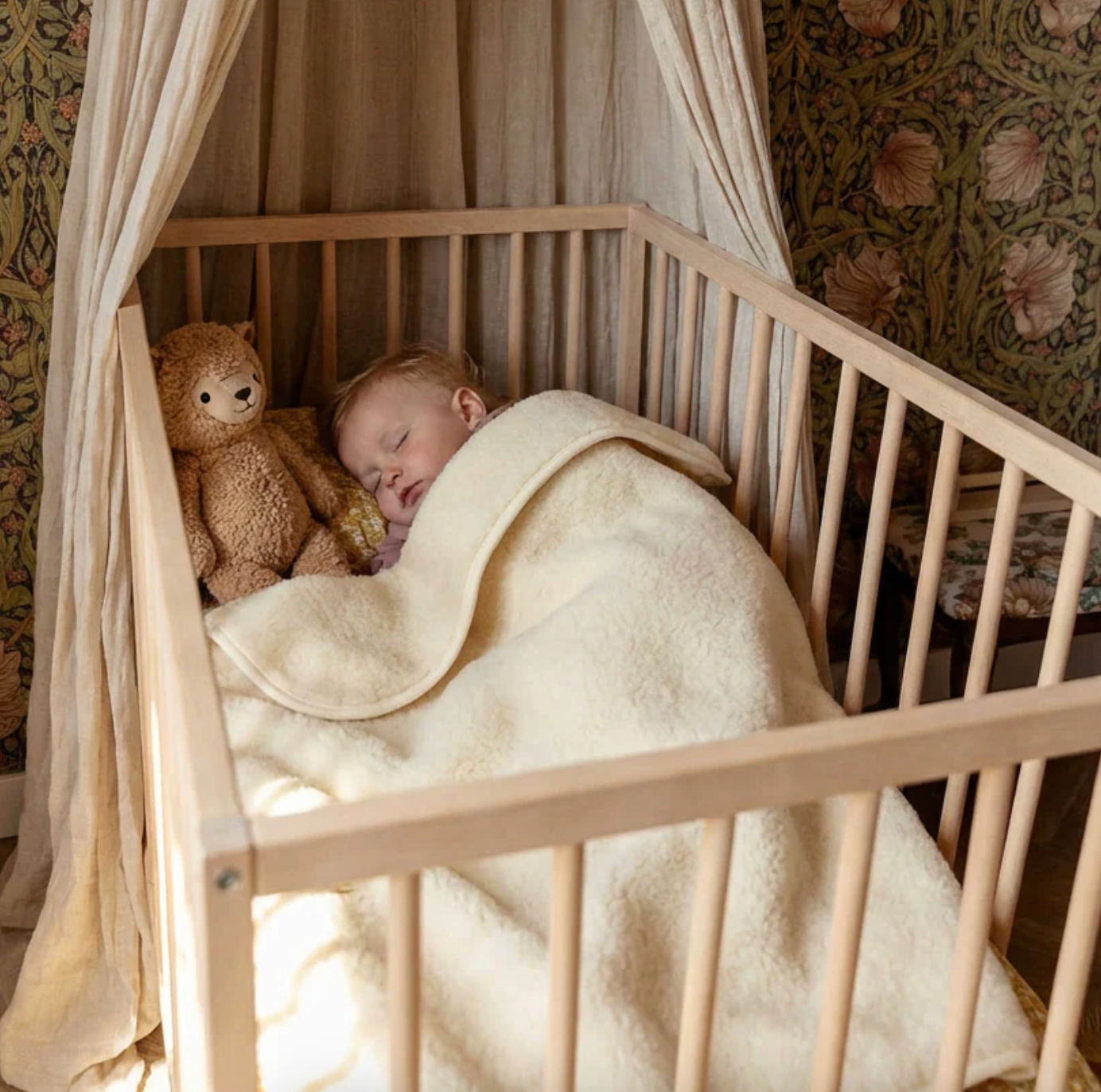 Lille Barn Wool Crib Blanket 93 x 135 cm