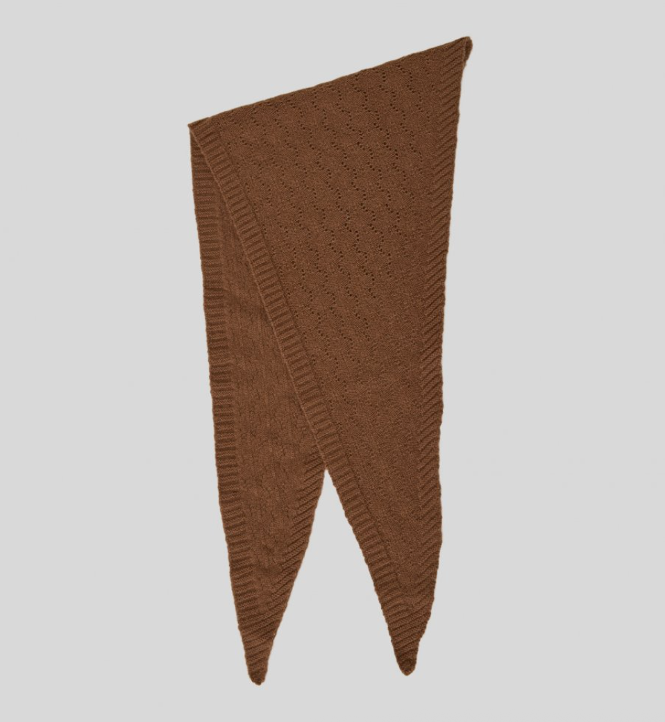 Msch Copenhagen Lowee Pointelle scarf Rubber