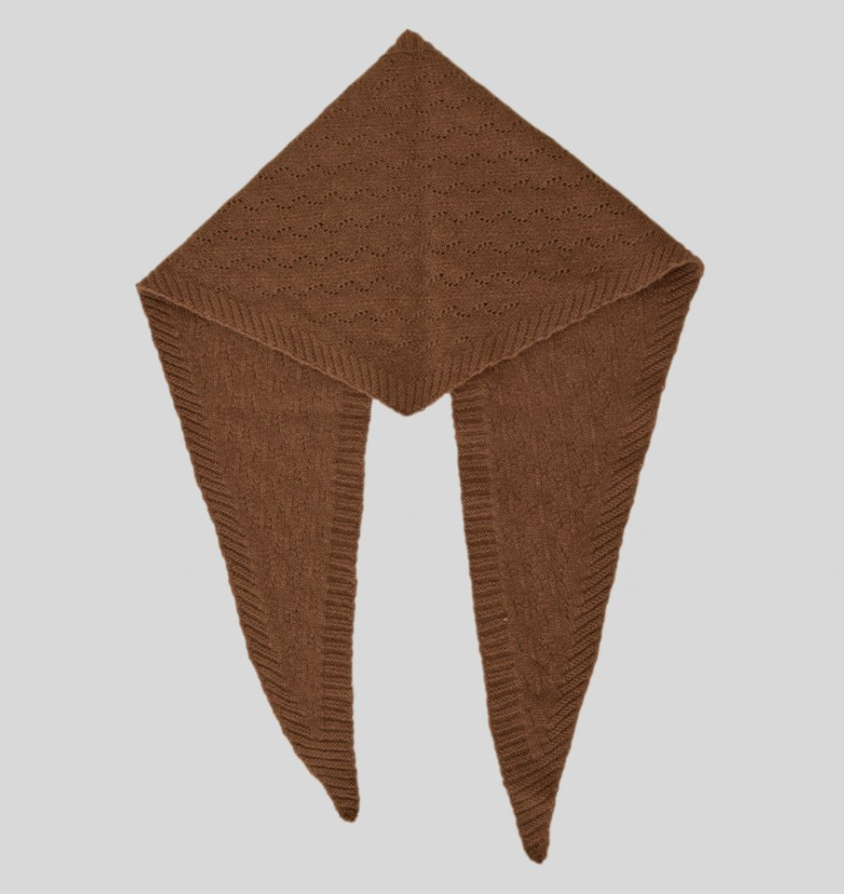 Msch Copenhagen Lowee Pointelle scarf Rubber