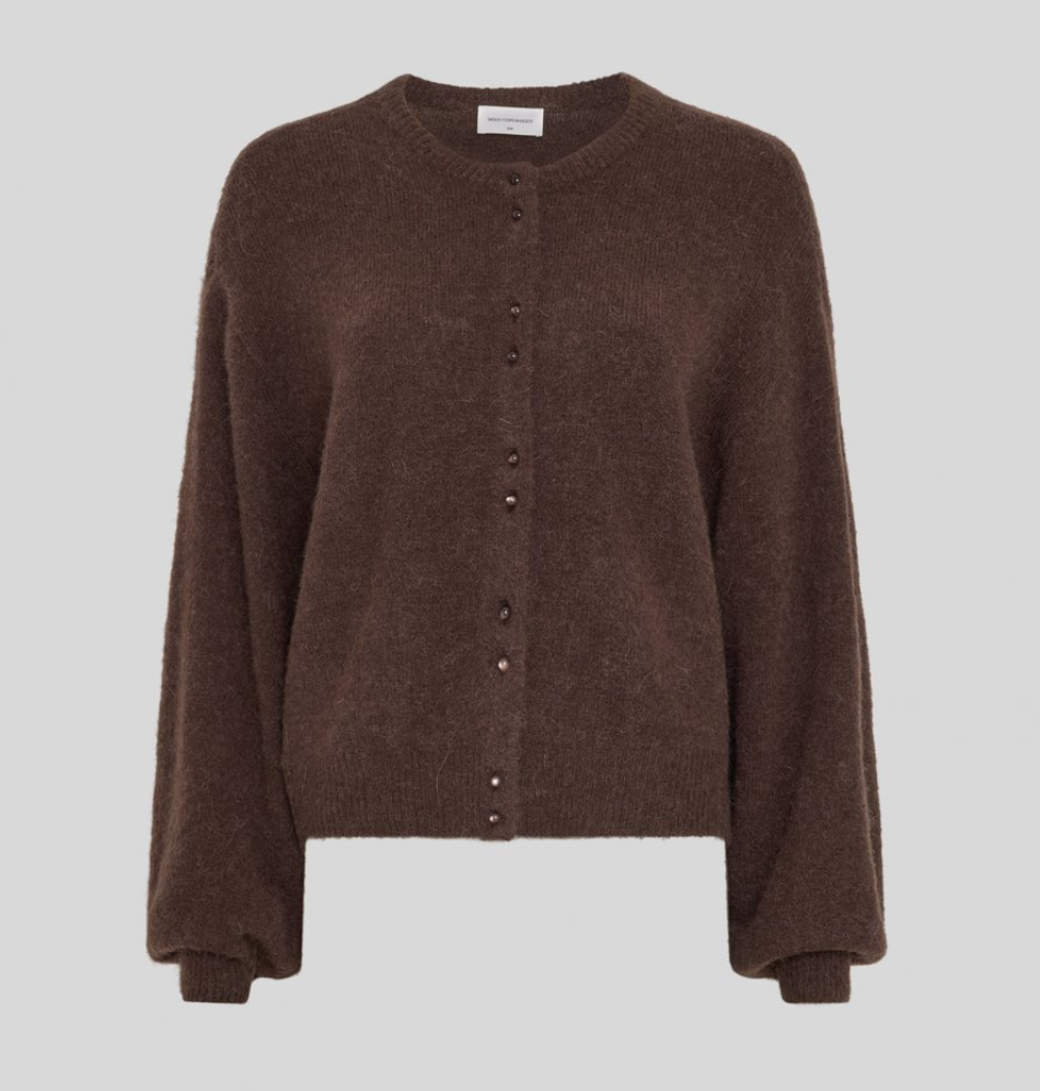 Msch Copenhagen Bondie Hope Cardigan Hot Fudge