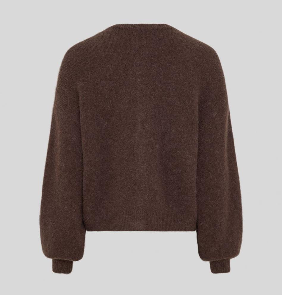 Msch Copenhagen Bondie Hope Cardigan Hot Fudge