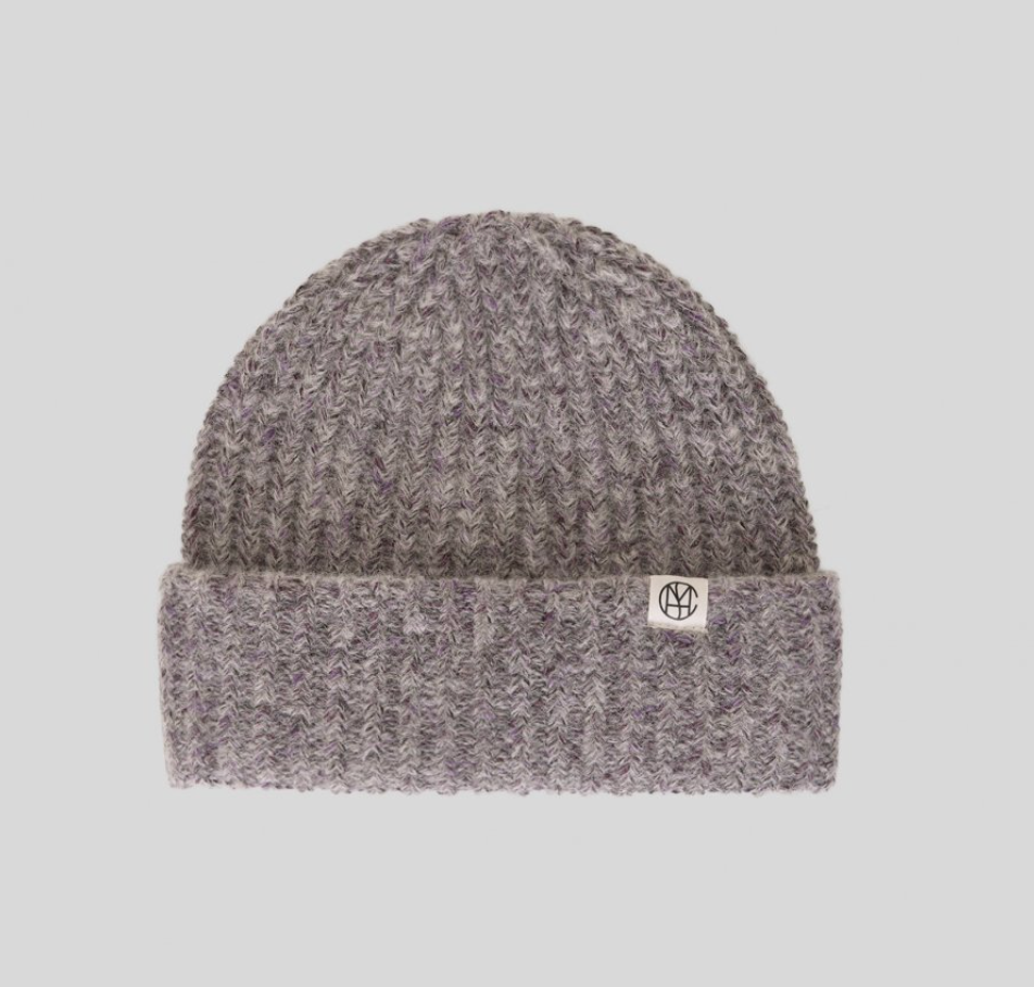 Msch Copenhagen Shelby Icon Beanie P Purple Melange