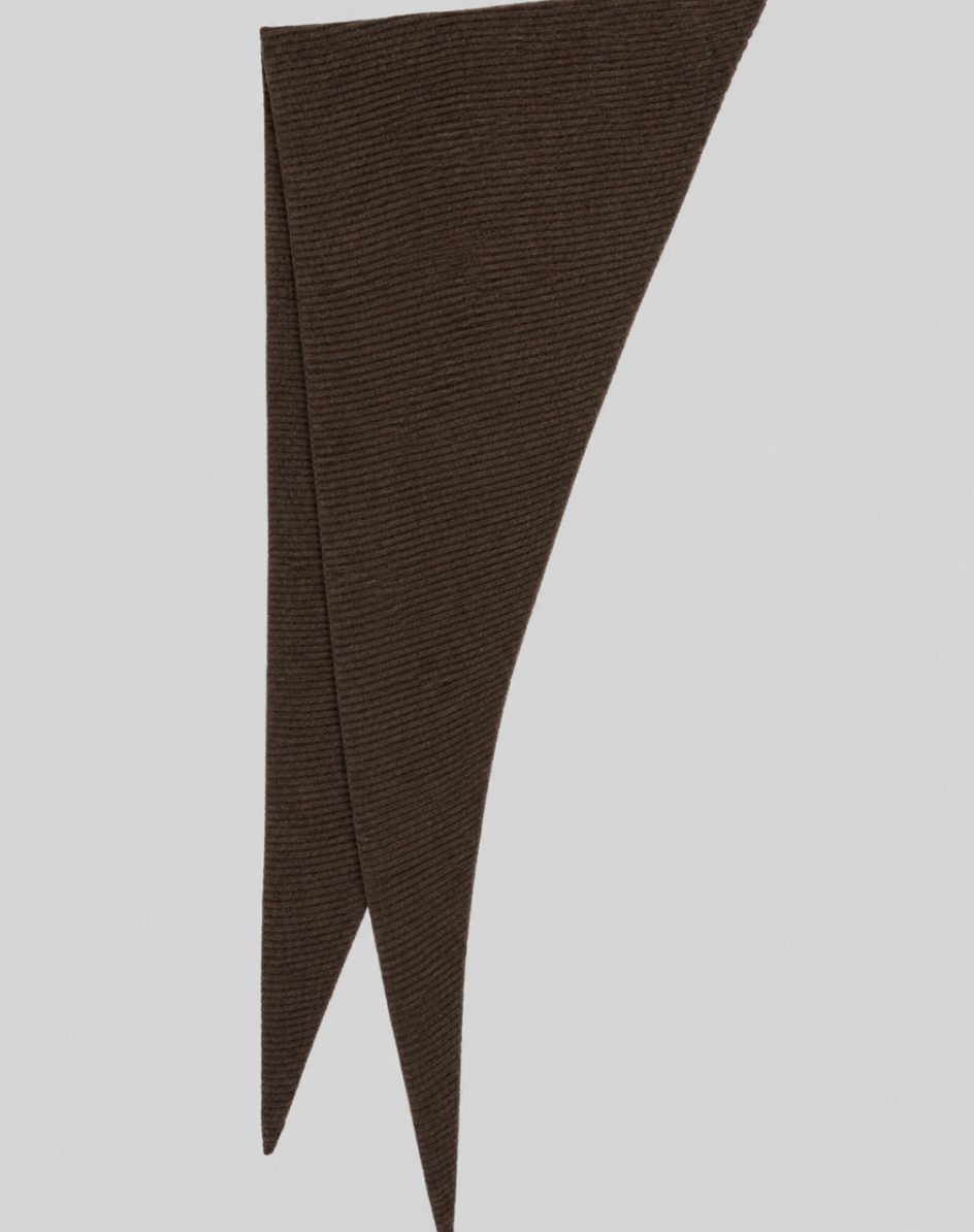 Msch Copenhagen Key Lowee Scarf Black Slate Melange