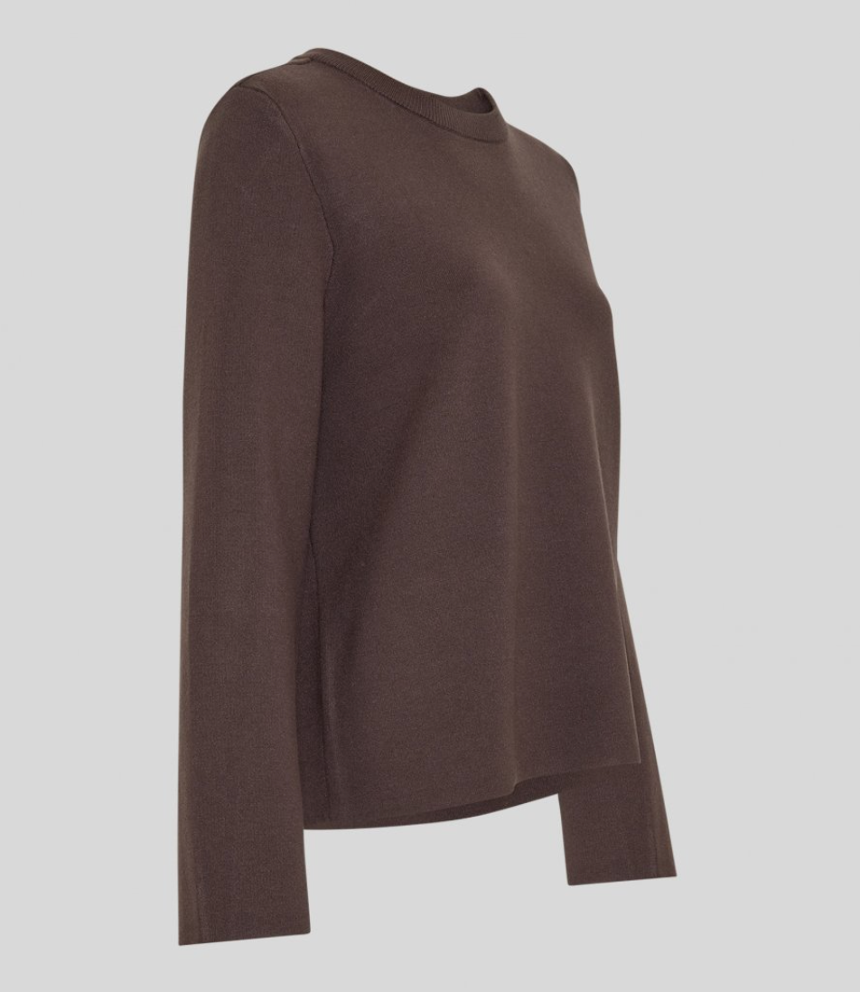 Msch Copenhagen Agatha East Pullover MSCH Brown XS/S