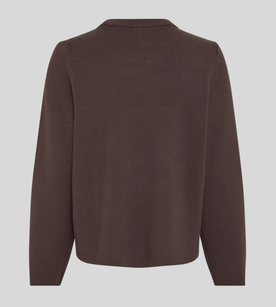 Msch Copenhagen Agatha East Pullover MSCH Brown L/XL