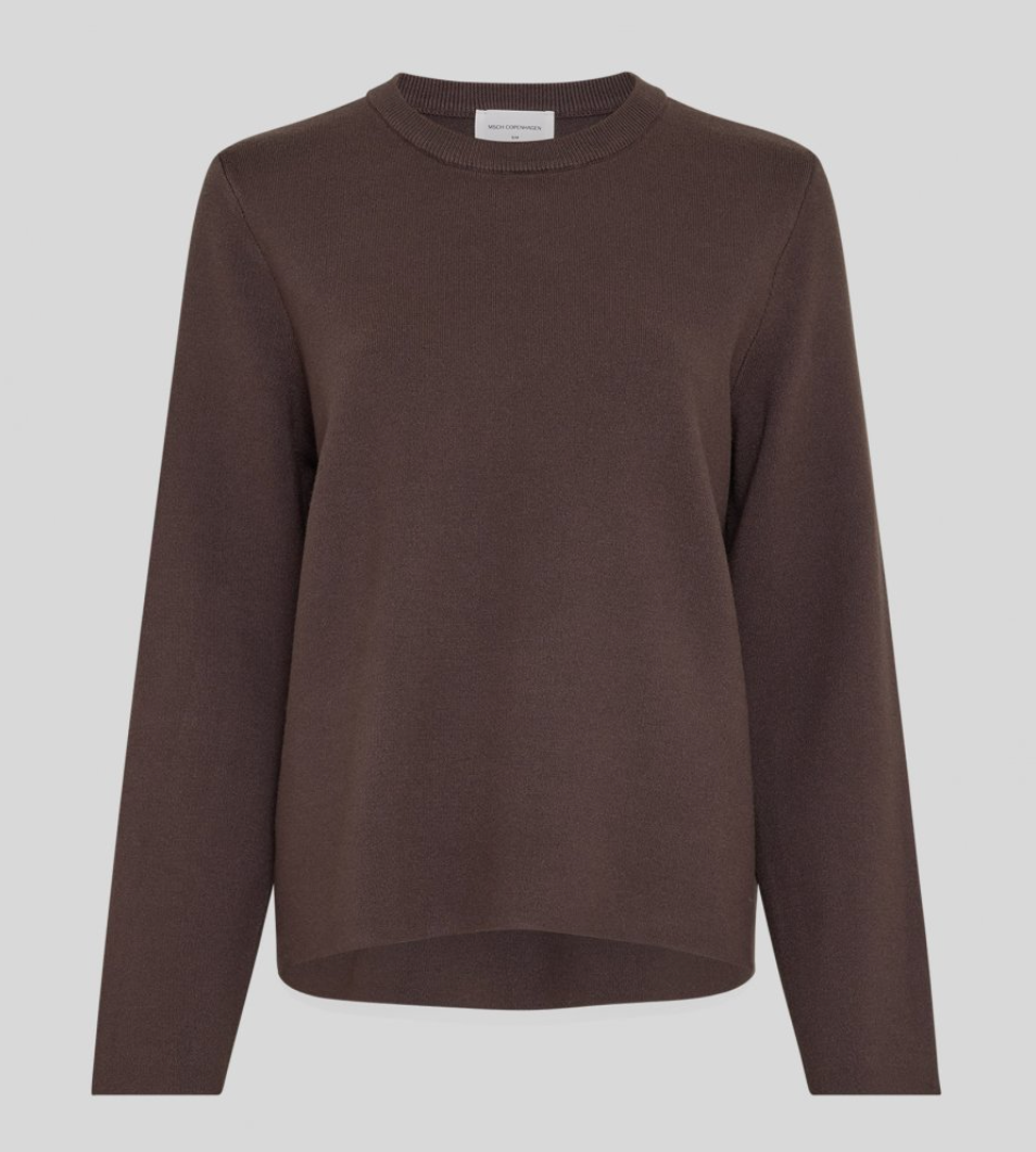Msch Copenhagen Agatha East Pullover MSCH Brown L/XL