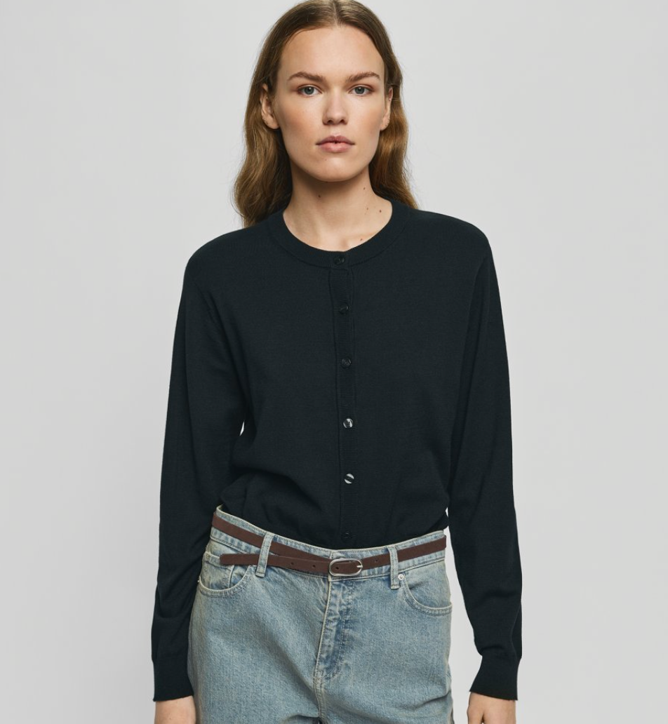 Msch Copenhagen Cardigan MSCH Sefika Rachelle Black XS/S