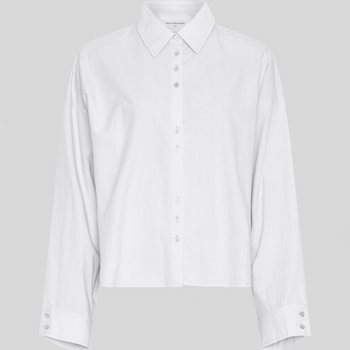 Msch Copenhagen Nesrine Selmina Shirt Bright White