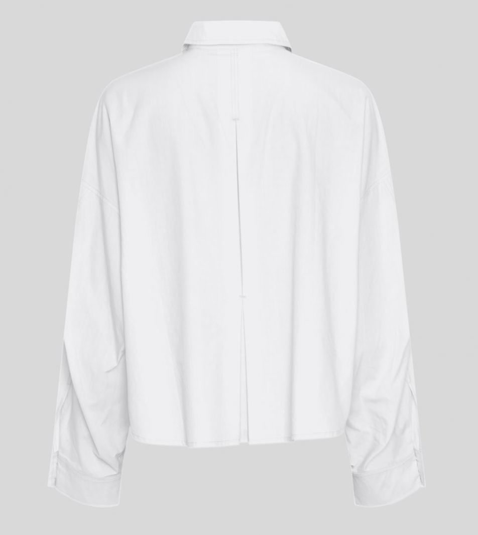 Msch Copenhagen Nesrine Selmina Shirt Bright White