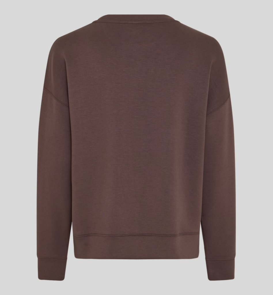 Msch Copenhagen Ima Q Sweatshirt Hot Fudge