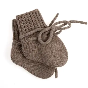 Lille Barn Woolen Baby Socks Bow Cobble