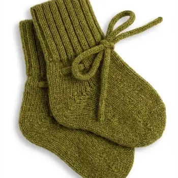 Lille Barn Woolen Baby Socks  Bow Pickle