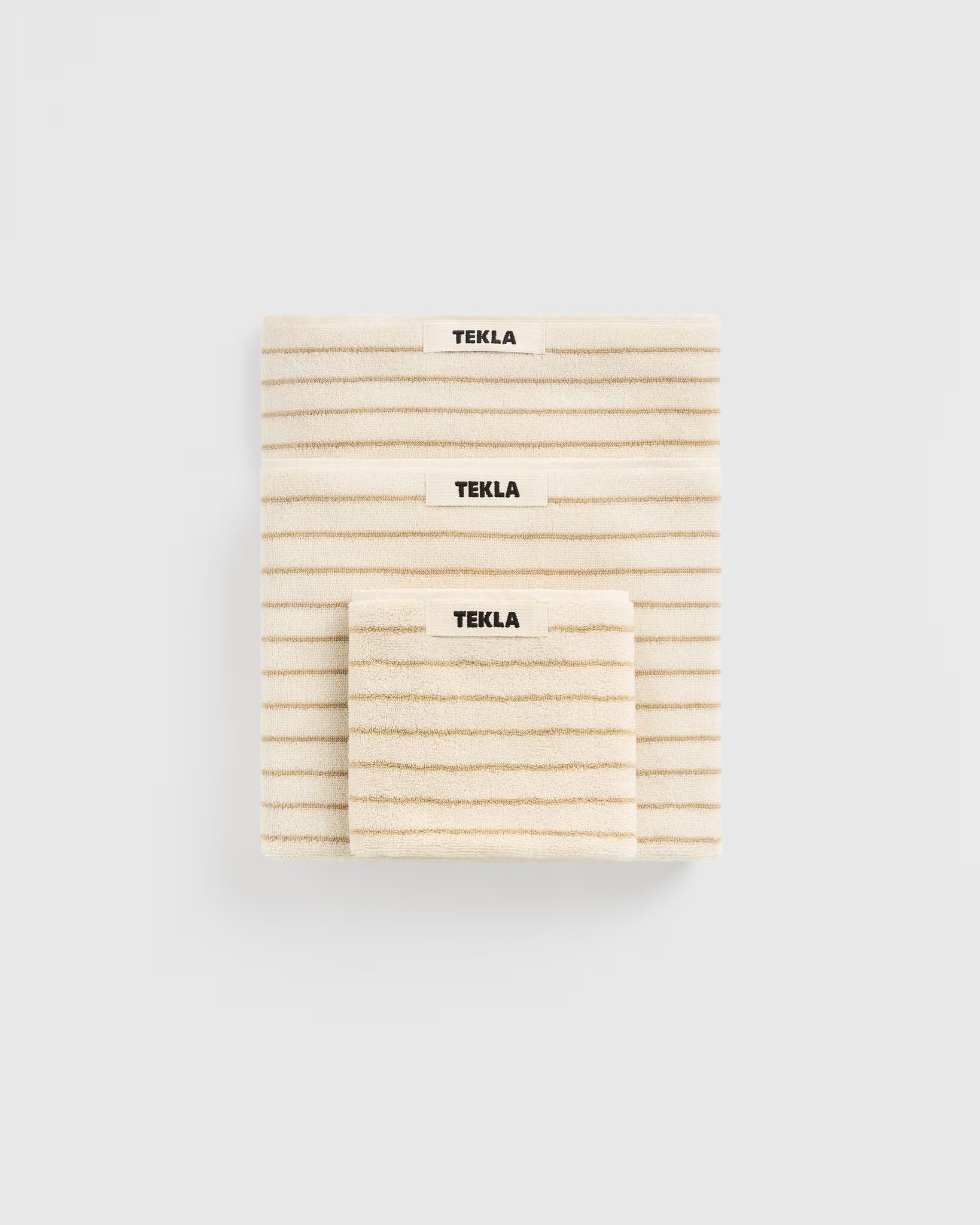 Tekla Terry Towel Sienna Stripes 70x140