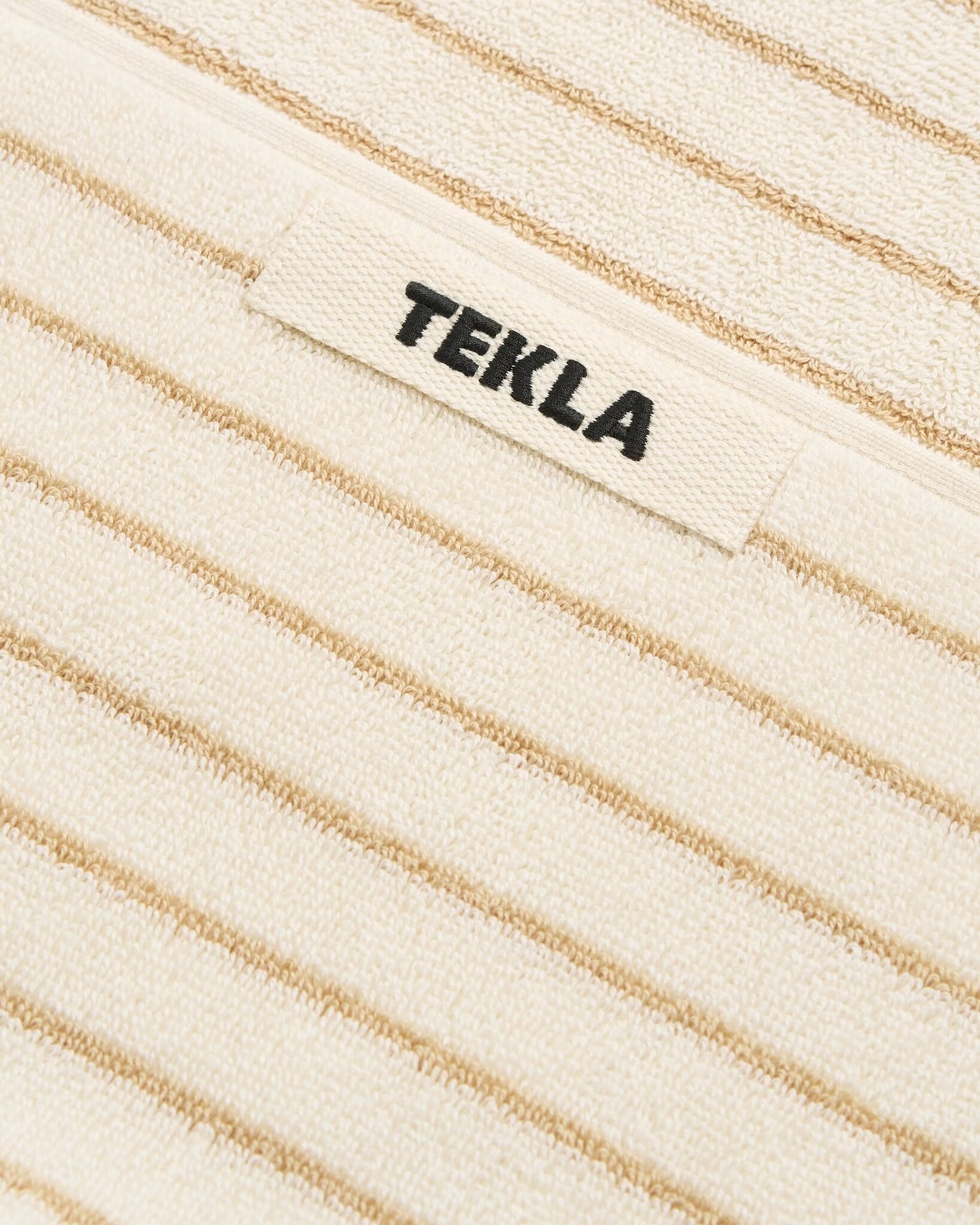 Tekla Terry Towel Sienna Stripes 30x30