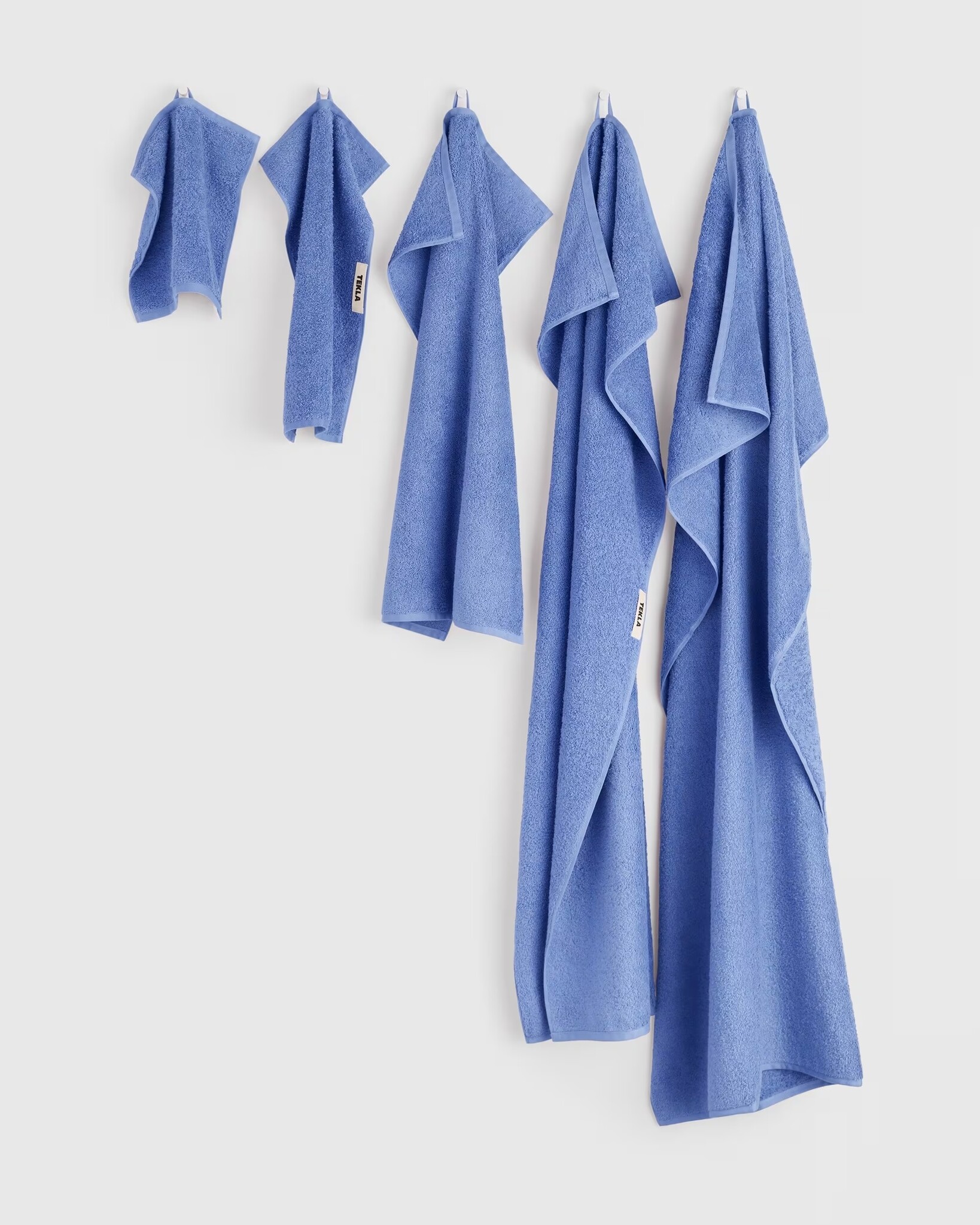 Tekla Terry Towel Clear Blue 50x90