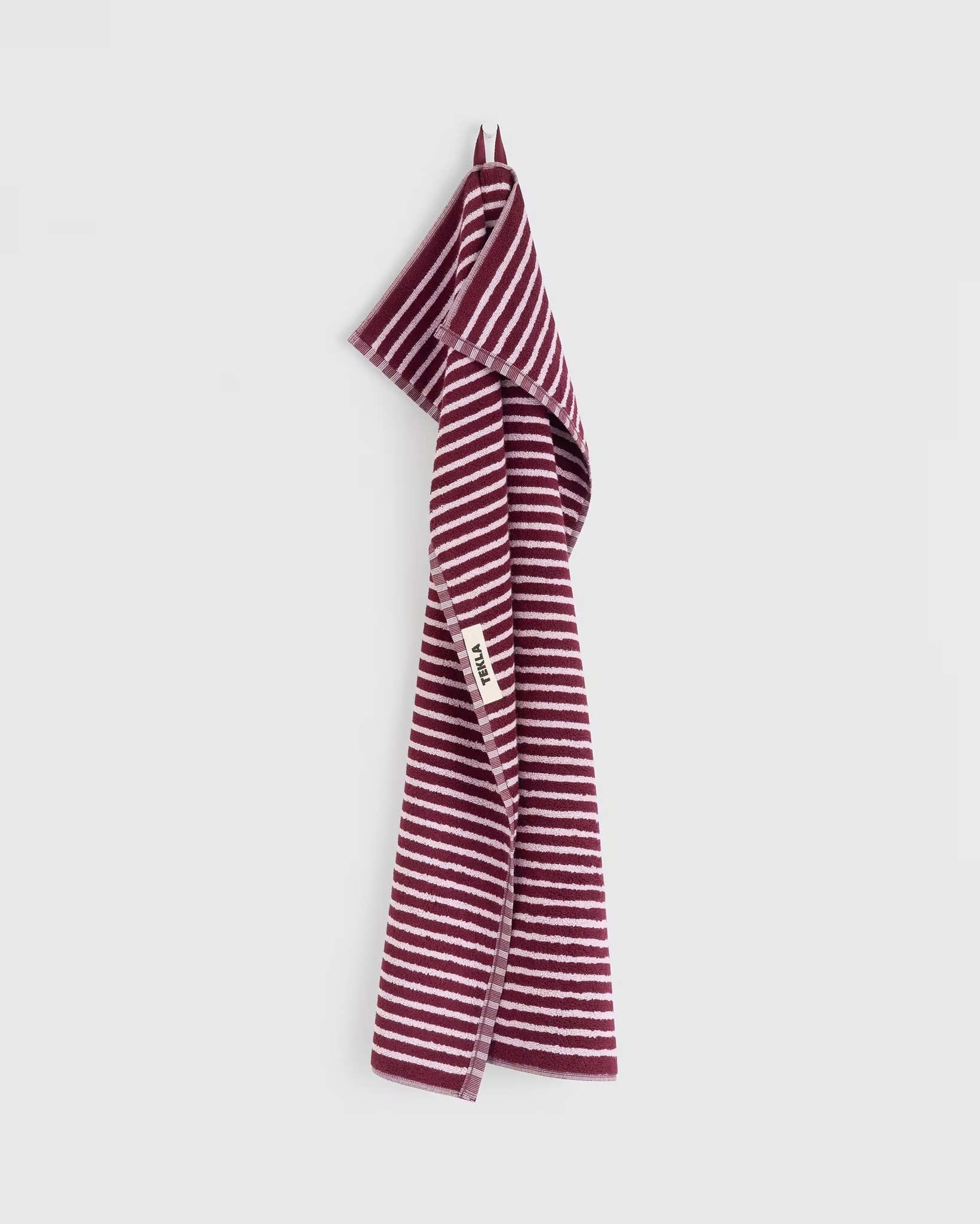 Tekla Terry Towel Red & Rose 100x150cm