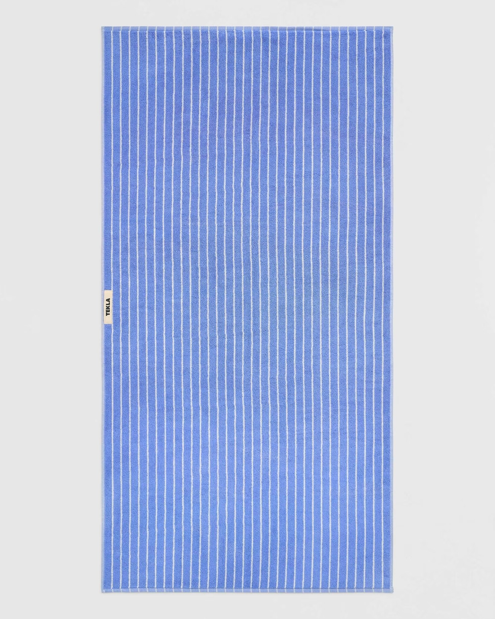 Tekla Terry Towel Clear Blue Stripes 50x90