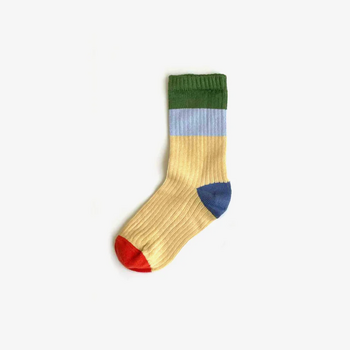 The Rest Organic Cotton Socks Colour Block
