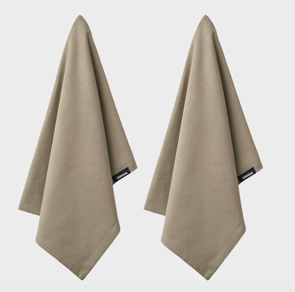 Humdakin Organic Tea Towel Oak