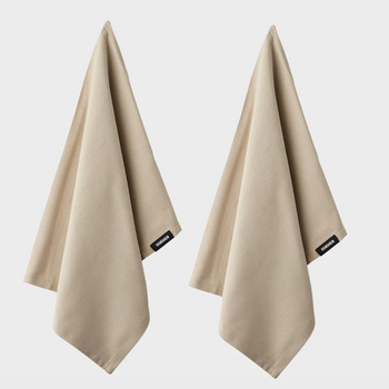 Humdakin Organic Tea Towel Light Stone