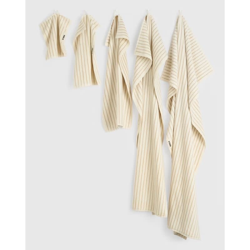 Tekla Terry Towel Sienna Stripes 30x30