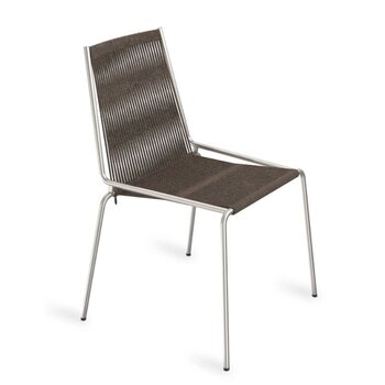 Thorup Noel Chair Steel base | Dark Grey Wool Flag Halyard