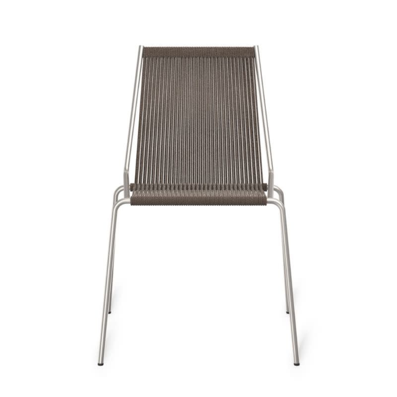 Thorup Noel Chair Steel base | Dark Grey Wool Flag Halyard