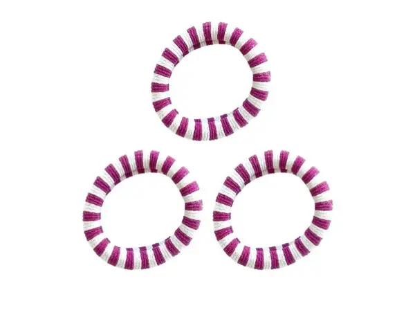 Ela Slender Efie Elastic Bordo/Ecru
