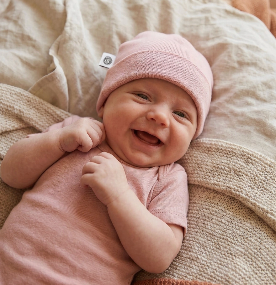 Lille Barn Wool Baby Hat Misty Rose