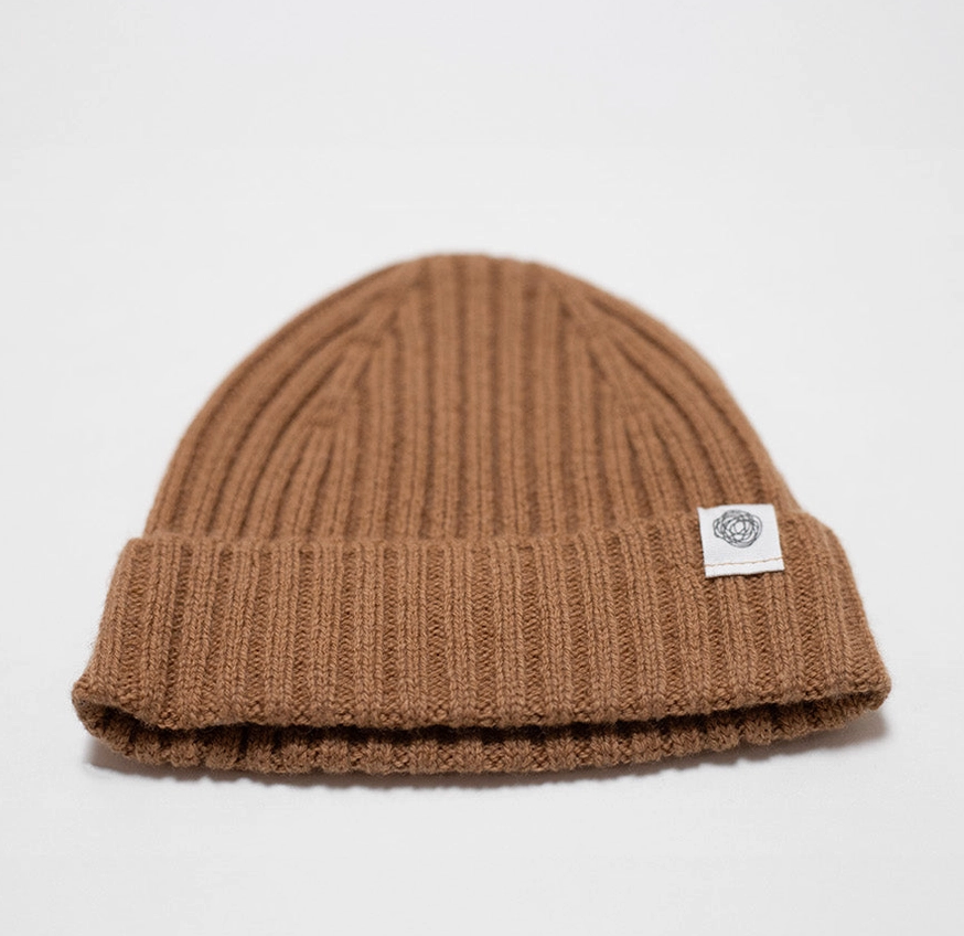 Lille Barn Merino Wool Knitted Baby Hat Macchiato