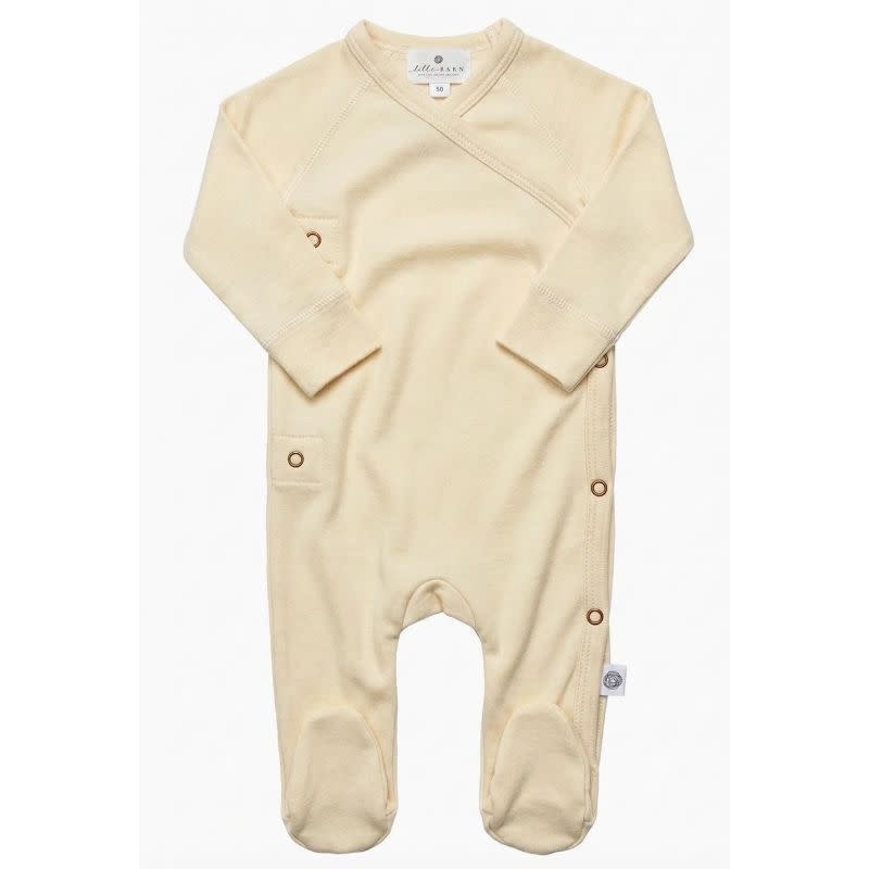 Lille Barn Wool Playsuit/Bodysuit Natural