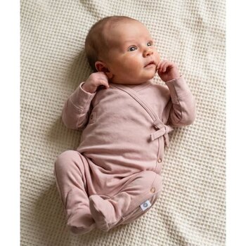 Lille Barn Wool Playsuit/Bodysuit  Misty Rose