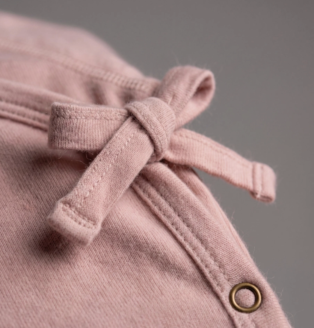 Lille Barn Wool Playsuit/Bodysuit  Misty Rose