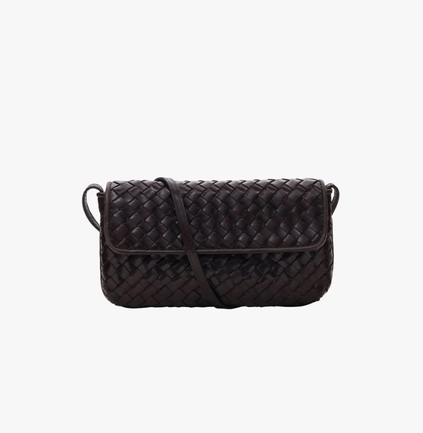 Adax Salerno Shoulder Bag Monroe Dark Brown