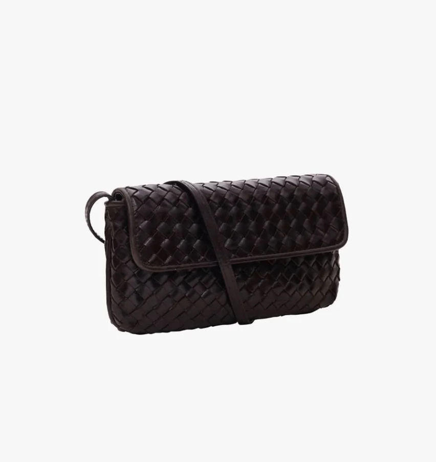 Adax Salerno Shoulder Bag Monroe Dark Brown