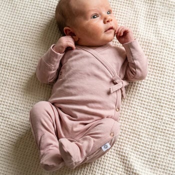Lille Barn Wool Playsuit/Bodysuit  Misty Rose