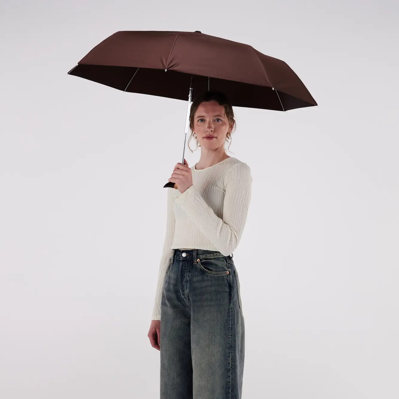 Duckhead Espresso Compact Duck Umbrella