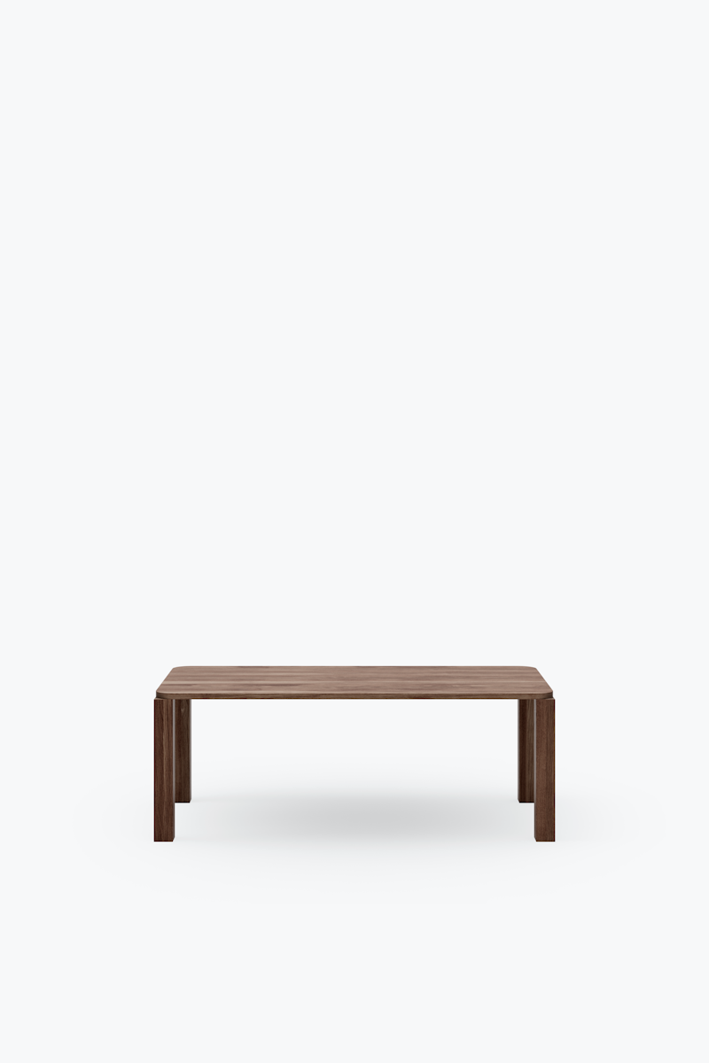 New Works Atlas Dining Table 200x95 Fumed Oak