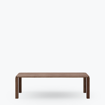 New Works Atlas Dining Table 250x95 Fumed Oak