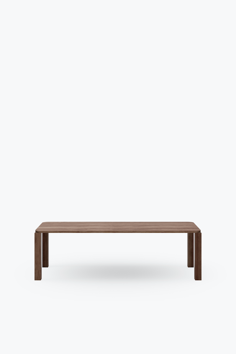 New Works Atlas Dining Table 250x95 Fumed Oak