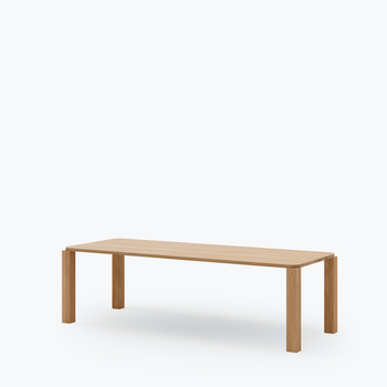 New Works Atlas Dining Table 250x95 Oak