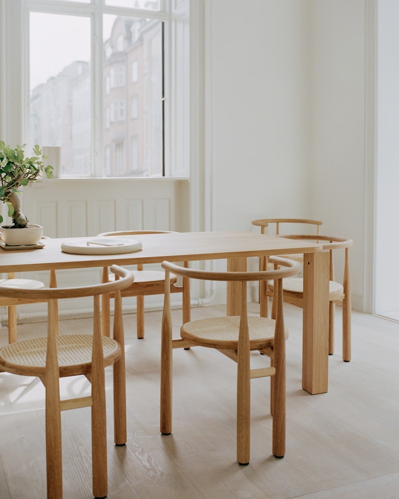 New Works Atlas Dining Table 250x95 Oak