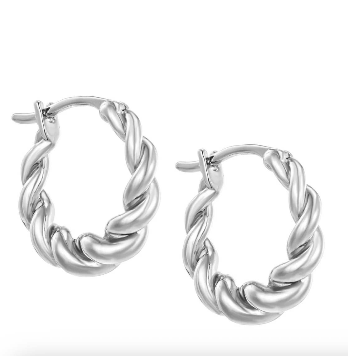Brandlinger Earrings Port Vila Silver